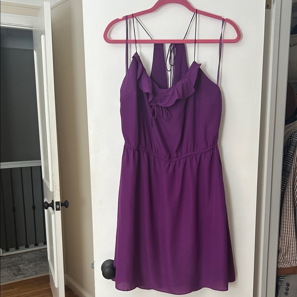 Cogeneration purple dress